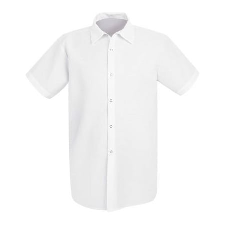Vf Imagewear Chef Designs Long Cook Shirt, White, Spun Polyester Poplin, S 5050WHSSS
